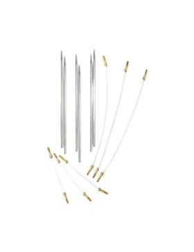 Zestaw aluminiowych drutów wielozadaniowych z wymiennymi żyłkami PONY - Trio - 3,00 mm x 9,50 cm - 48427 - 3pary/opak.