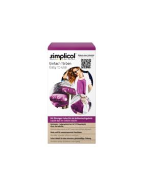 Barwnik do tkanin bez gotowania SIMPLICOL - 150ml+400g/opak.