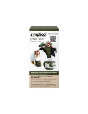 Barwnik do tkanin bez gotowania SIMPLICOL - 150ml+400g/opak.