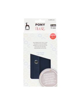 Zestaw drewnianych drutów z wymiennymi żyłkami PONY - Flair Felt - 69951/01