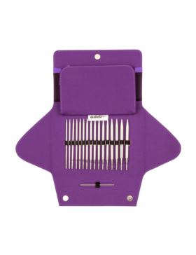 Zestaw drutów i szydełek z wymiennymi żyłkami ADDI - Click Woolly Hugs Set - 680-2