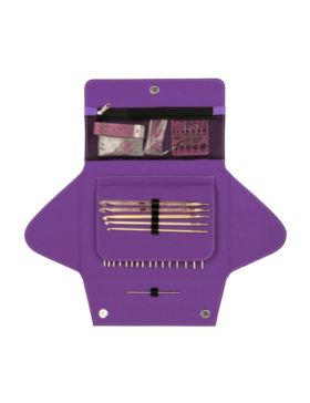 Zestaw drutów i szydełek z wymiennymi żyłkami ADDI - Click Woolly Hugs Set - 680-2