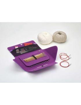 Zestaw drutów i szydełek z wymiennymi żyłkami ADDI - Click Woolly Hugs Set - 680-2