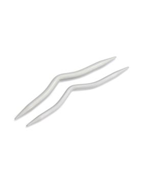Druty do warkoczy aluminiowe PRYM - zakrzywione - 191102 - 2szt./opak.