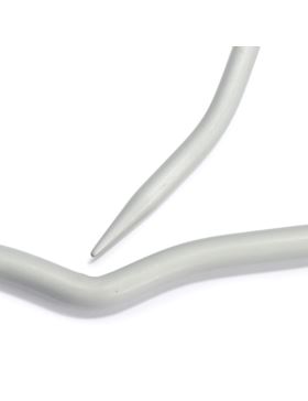 Druty do warkoczy aluminiowe PRYM - zakrzywione - 191102 - 2szt./opak.