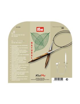 Zestaw naturalnych drutów z wymiennymi żyłkami PRYM - KnitPro - 223800