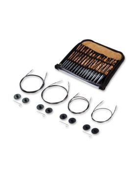 Zestaw naturalnych drutów z wymiennymi żyłkami PRYM - KnitPro - 223800