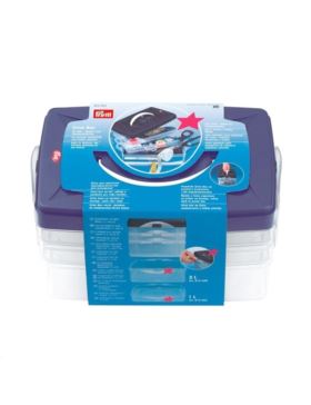 Pudełko/przybornik na akcesoria krawieckie i hobbystyczne PRYM - Click Box - 612403