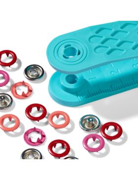 Zestaw zaciskacz + springi jersey PRYM - Love - 8 mm - 390701 - 21szt./opak.