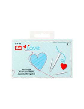 Zestaw igieł do szycia ręcznego z nawlekaczem PRYM - Love - 128161 - 29szt./opak.