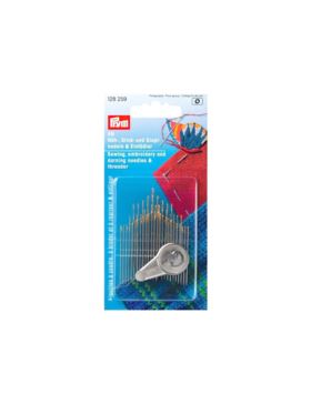 Zestaw igieł do szycia ręcznego z nawlekaczem PRYM - 128259 - 49szt./opak.