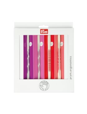 Zestaw ergonomicznych drutów do skarpet PRYM - 2,50-4,00 mm - 194000