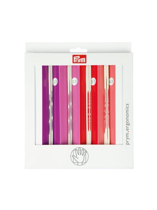 Zestaw ergonomicznych drutów do skarpet PRYM - 2,50-4,00 mm - 194000