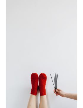 Druty do skarpet ergonomiczne PRYM - Carbon - 20 cm - 5szt./opak.