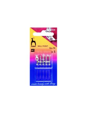 Igły do maszyn PONY - jersey - rozm.70 - 51028 - 5szt./opak.