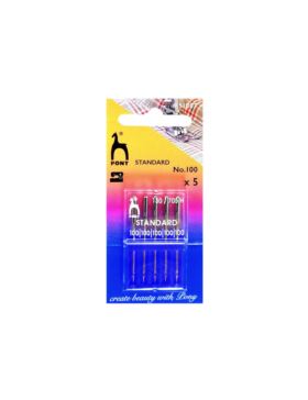 Igły do maszyn PONY - standard - rozm.100 - 51007 - 5szt./opak.
