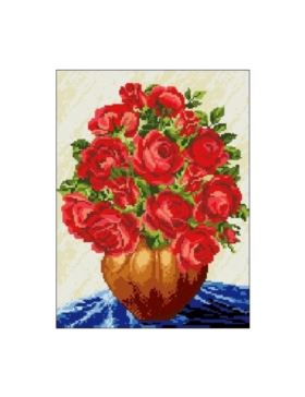 Kanwa z nadrukiem GRAFIKO - 30x40 cm - 3056