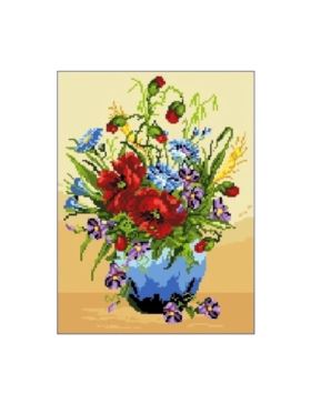 Kanwa z nadrukiem GRAFIKO - 30x40 cm - 3022