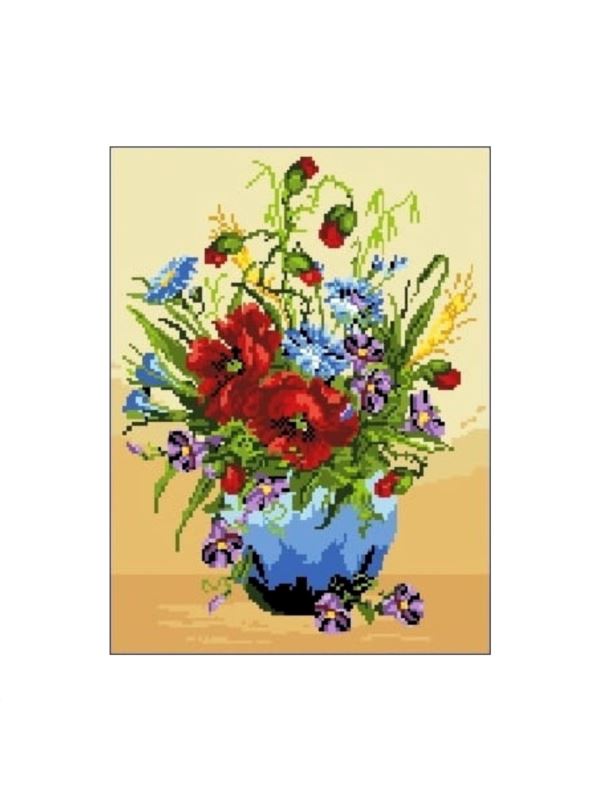 Kanwa z nadrukiem GRAFIKO - 30x40 cm - 3022