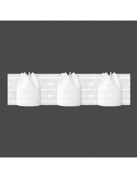 Taśma firanowa MAGAM - 75 mm - dekoracyjna (marszczenie 1:2,5) - 11.75.250.1 - 50mb/opak.