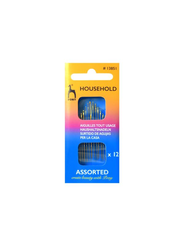 Zestaw igieł do szycia ręcznego PONY - 13851 - 12szt./opak.