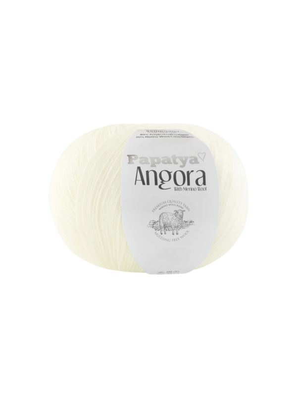 Włóczka - Papatya - Angora - 0,6kg/opak.