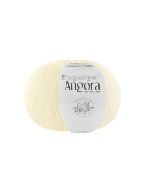 Włóczka - Papatya - Angora - 0,6kg/opak.