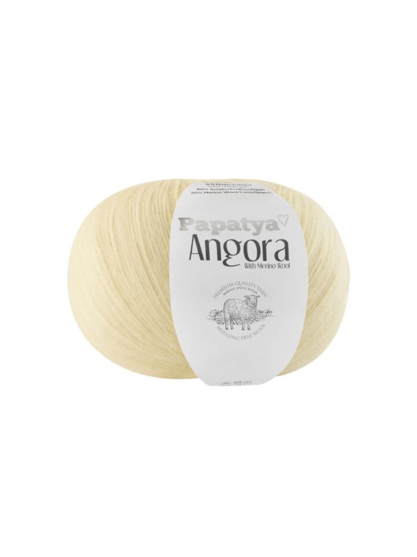 Włóczka - Papatya - Angora - 0,6kg/opak.