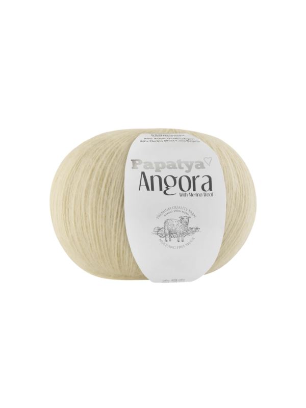 Włóczka - Papatya - Angora - 0,6kg/opak.