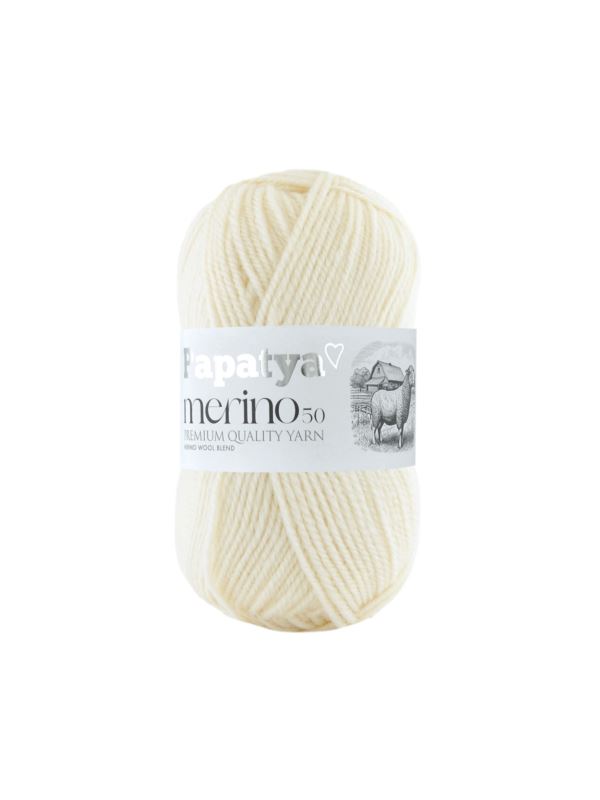 Włóczka - Papatya - Merino 50 - 0,5kg/opak.