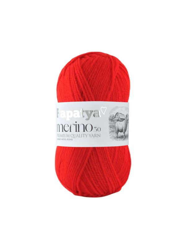 Włóczka - Papatya - Merino 50 - 0,5kg/opak.