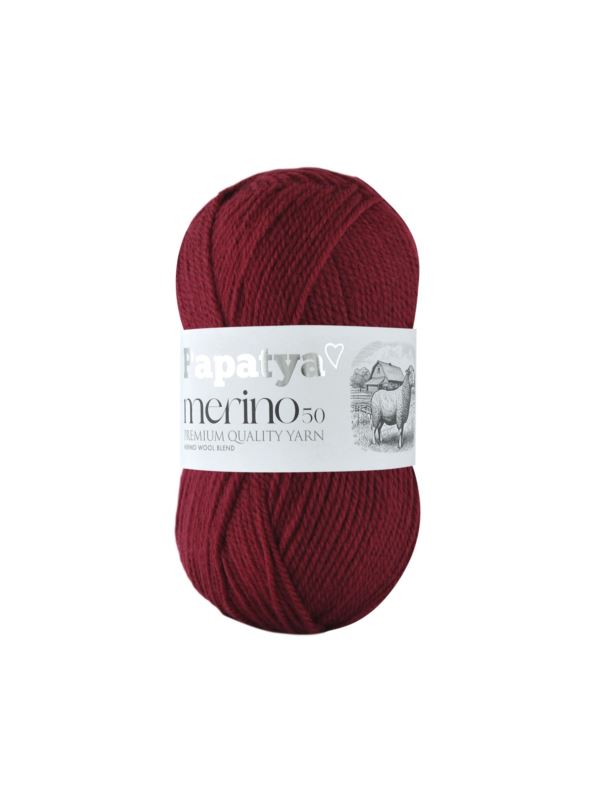 Włóczka - Papatya - Merino 50 - 0,5kg/opak.