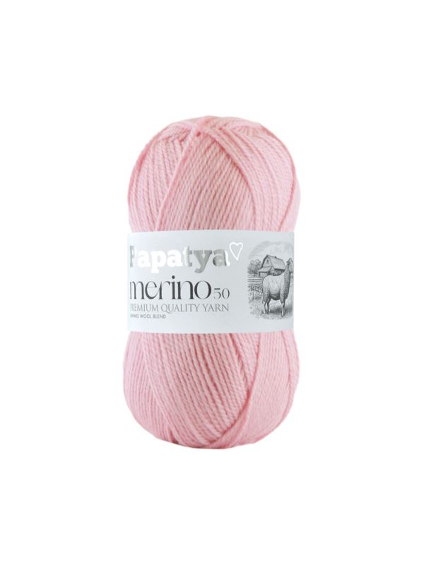Włóczka - Papatya - Merino 50 - 0,5kg/opak.