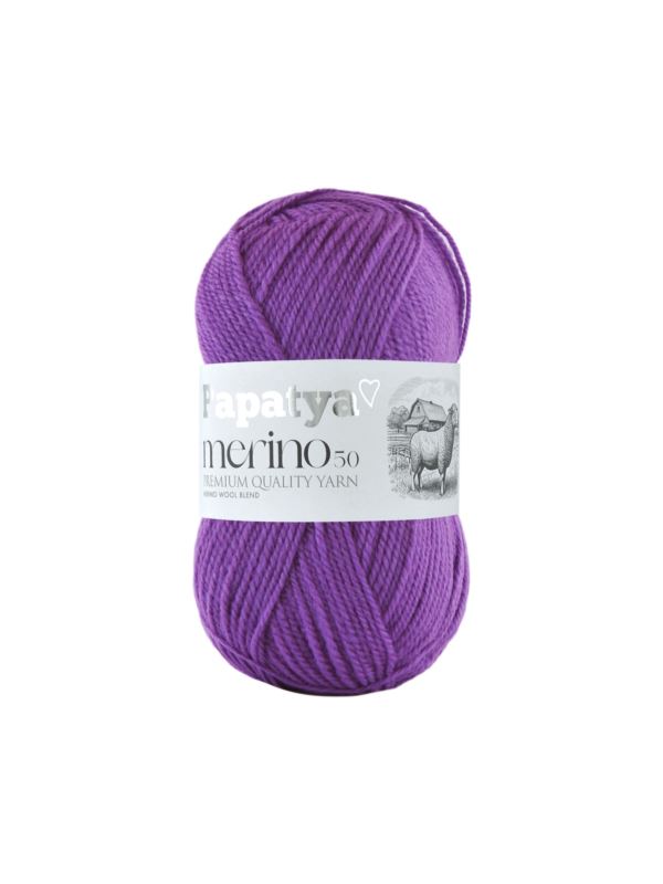 Włóczka - Papatya - Merino 50 - 0,5kg/opak.