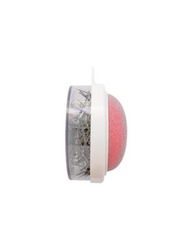 Szpilki niklowane zwykłe z gąbką PONY - 0,65x26 mm - 24104 - 25g/opak.