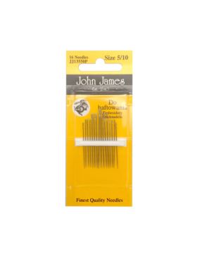 Karnet igieł do haftowania JOHN JAMES - 5/10 - JJ13550 - 16szt./opak.