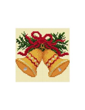 Kanwa z nadrukiem ARIADNA - 15x15 cm - 1001