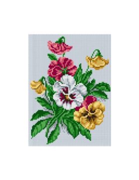 Kanwa z nadrukiem ARIADNA - 18x24 cm - 5042