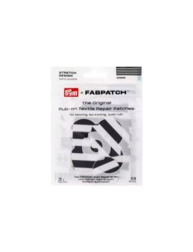 Łaty samoprzylepne PRYM x FabPatch - Stretch Design - stripes - 921012 - 3szt./opak.