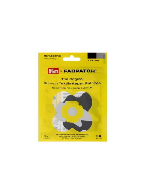 Łaty samoprzylepne PRYM x FabPatch - Reflective - 921024 - 3szt./opak.