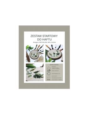 Zestaw startowy do haftu - KWIATY LETNIE