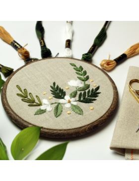 Zestaw startowy do haftu - KWIATY LETNIE