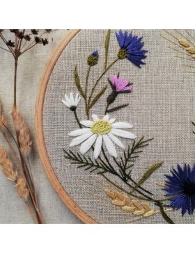 Zestaw startowy do haftu - WIANEK POLNY