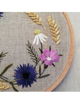 Zestaw startowy do haftu - WIANEK POLNY