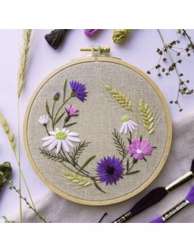 Zestaw startowy do haftu - WIANEK POLNY