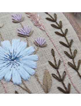 Zestaw startowy do haftu - ŁĄKA Z CYKORIĄ