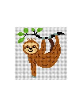 Kanwa z nadrukiem ARIADNA - 15x15 cm - 1047