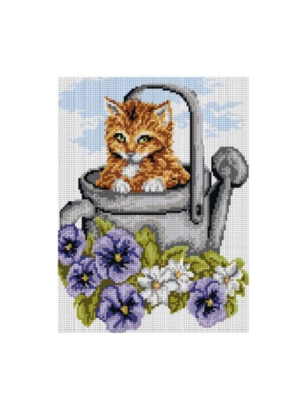 Kanwa z nadrukiem ARIADNA - 24x30 cm - 6006