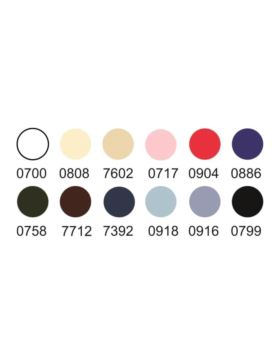 Zestaw nici ARIADNA - Talia 120 - podstawowe - 12szt.x200mb/opak.