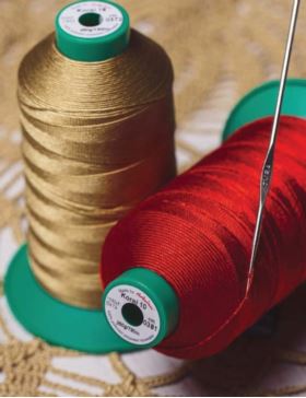 Nici zdobnicze ARIADNA - Koral 18 - 250g x 1300mb/szt.